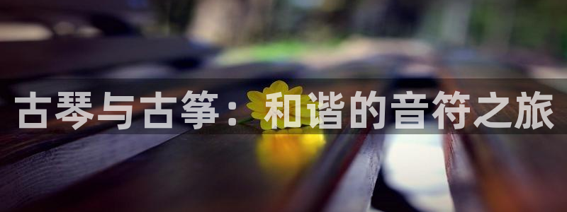 凯发k8客户端：古琴与古筝：和谐的音符之旅