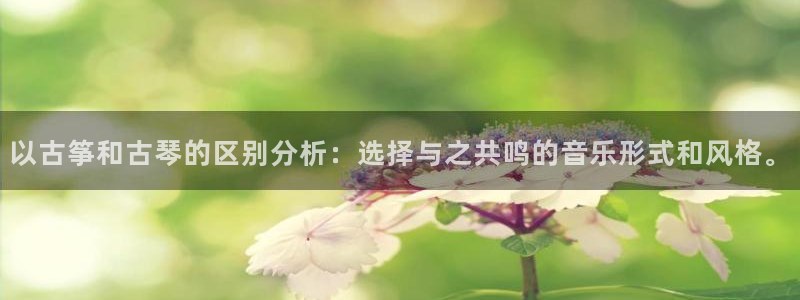 凯发平台k8：以古筝和古琴的区别分析：选择与之共鸣的音乐形式